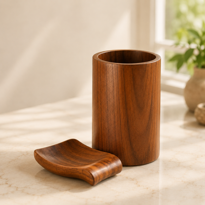 Teak & Vale Artisan Hand-Crafted Pure Teak Utensils