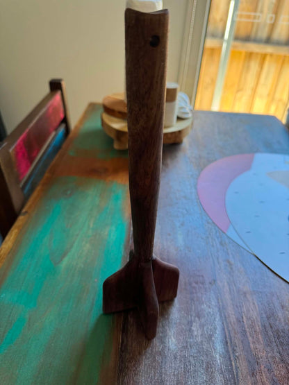 Artisan Teak Wood Masher
