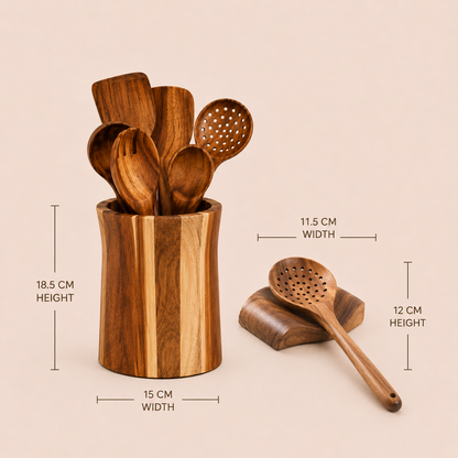 Teak & Vale Artisan Holder and Rest Sets